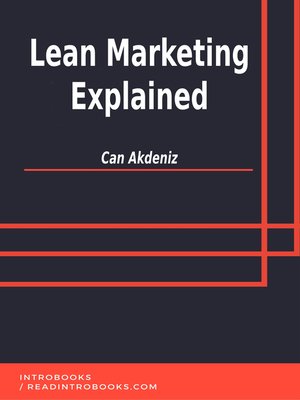 cover image of Lean Marketing Explained
